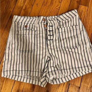 Striped Women's Shorts